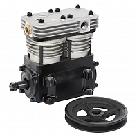 Компрессор воздушный для а/м МАЗ, УРАЛ (2 цилиндр.; шкив 172 мм. 320 л/мин) (аналог ПК-310) (LAC 1231)