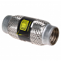 Виброкомпенсатор выхлопной трубы (Гофра) 45x150 InterLock (нержавеющая сталь)