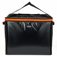 Сумка-холодильник (термосумка) "BIG SIZE", 85 л, 48*37*48 см,горизонтальная, черная