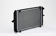 Радиатор охлаждения для автомобилей ГАЗ 3302 ГАЗель (-99) (алюм., паяный)
