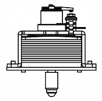 Реле втягивающее стартера для автомобилей Volvo FH12 (93-) с дв. D12A/D12C (разгруз.)