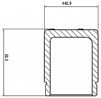 Поршень суппорта для автомобилей Jetour Dashing (22-) передний d=43мм
