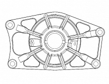 Насос водяной для автомобилей Mitsubishi Fuso Canter (87-) 4.2D [4D33]