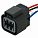 Разъем 6 pin с проводами для блока фар Chevrolet, Daewoo, Geely, KIA, Hyundai airline AECC104 96304610 96226417 96226418 92101-2H020 92102-2H020 92101-2E010 92102-2E010 92101-2F520 92102-2F520 96304611 1017001105 1017001106