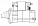 Стартер для автомобилей Toyota Corolla E12 (00-) 1.4i/1.6i/Wish (03-) 1.8i (тип DENSO) 1кВт