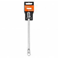 Ключ накидной с изгибом 8х9мм пласт. подвес