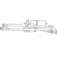 Стеклоочиститель в сборе для автомобилей BMW 1 E81 (04-)