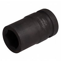 Головка ударная торцевая 1"DR шестигранная 27мм L=78 мм