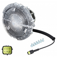 Муфта вязкостная для автомобилей DongFeng DFH4180 GX (13-) 13D Euro 5 (электронное управление, без крыльчатки)