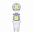 Лампa светодиодная T10 (W5W), 6000K (Белый), 12В, 0.7Вт, 5LED, Полярная airline AEAR301 