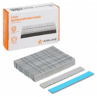 Груз балансировочный самоклеящийся стальной 4*5гр/4*10гр, 50 шт., серый