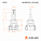 Лампа светодиодная H11/H8 PRO, 50Вт, 9200Лм (4600Лм x 2), 3000К (Желтый), 12/24В, комплект 2 шт.