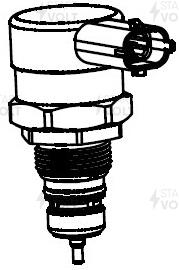 Клапан топливный для автомобилей Land Rover Freelander (06-) 2.2D (регулировки)SDRV 014LR001321 9654748880 833456 0281002803