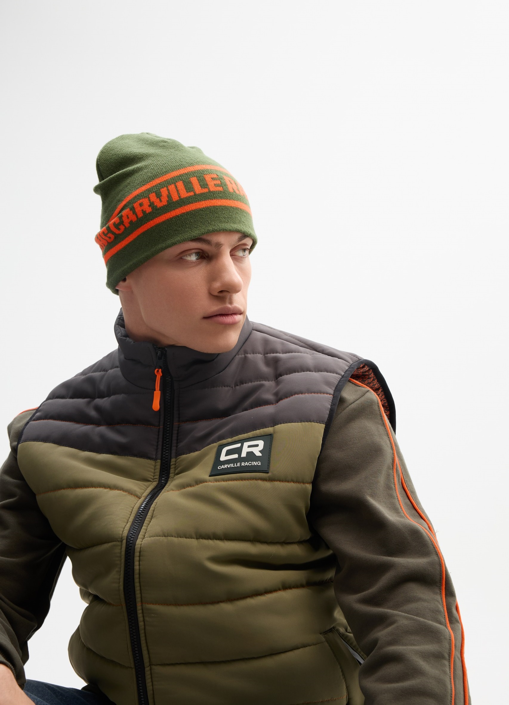 Шапка зеленая Carville Racing Carville Racing 9CR92 