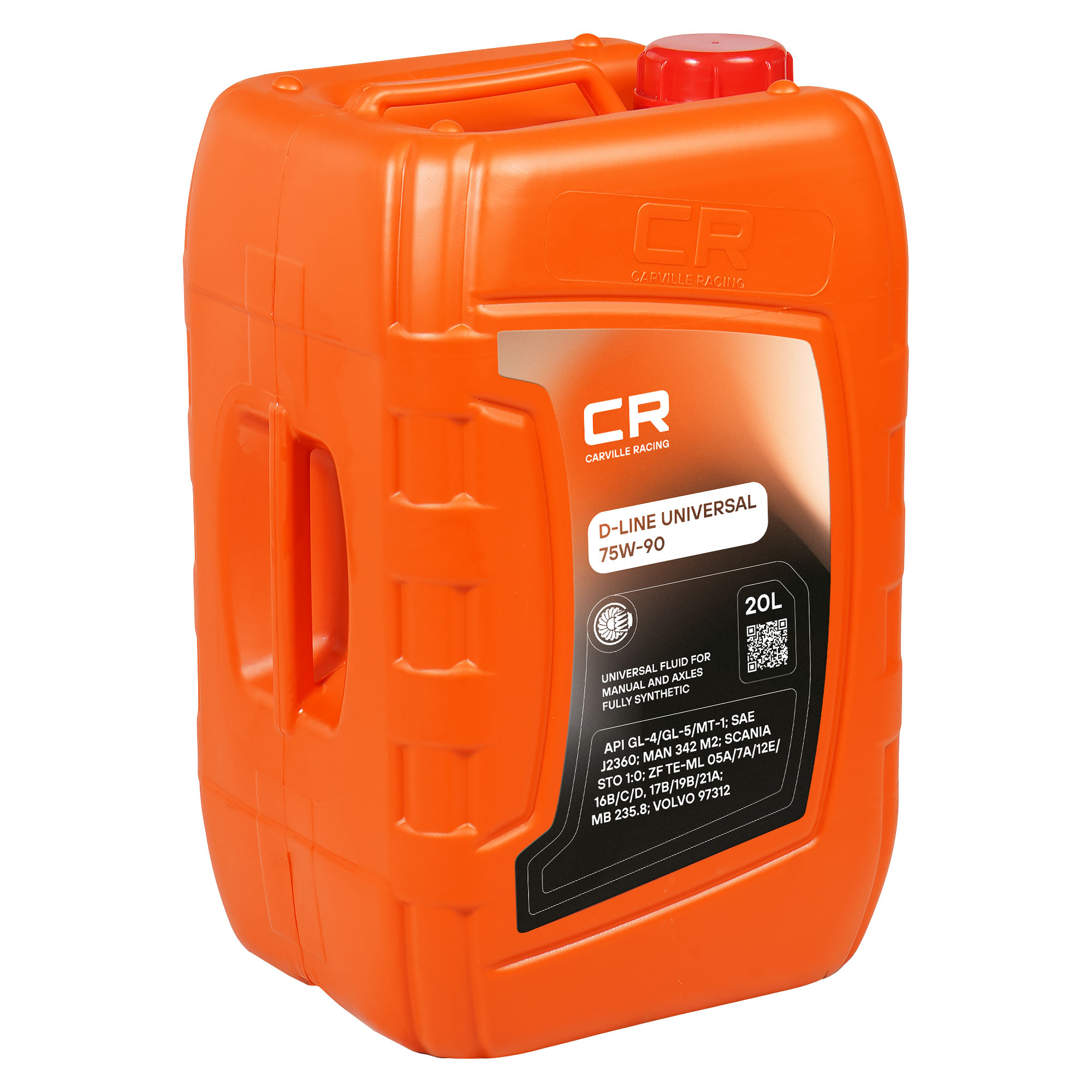 Масло трансмиссионное универсальное CARVILLE RACING D-LINE UNIVERSAL 75W-90 20L Carville Racing L1G02021 