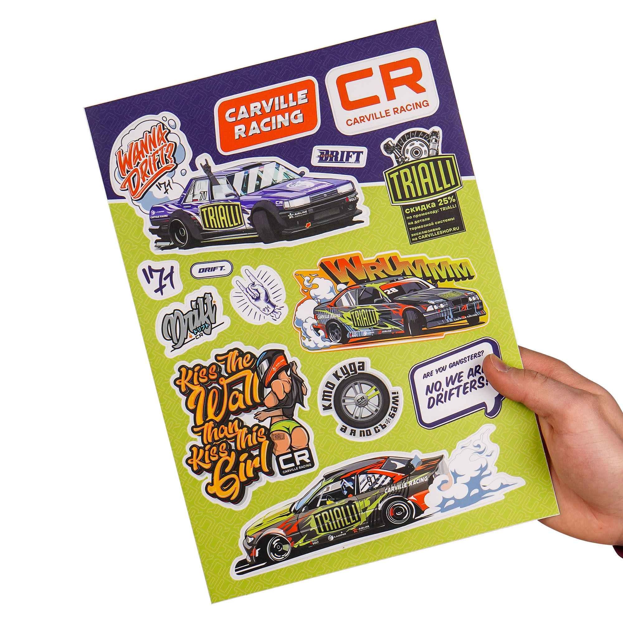 Комплект фильтров для ТО Лада Kalina I,II/Granta I,II/Niva Travel Carville Racing CRKIT1004 2108-1012005 21120-1109080 1118-8122-010