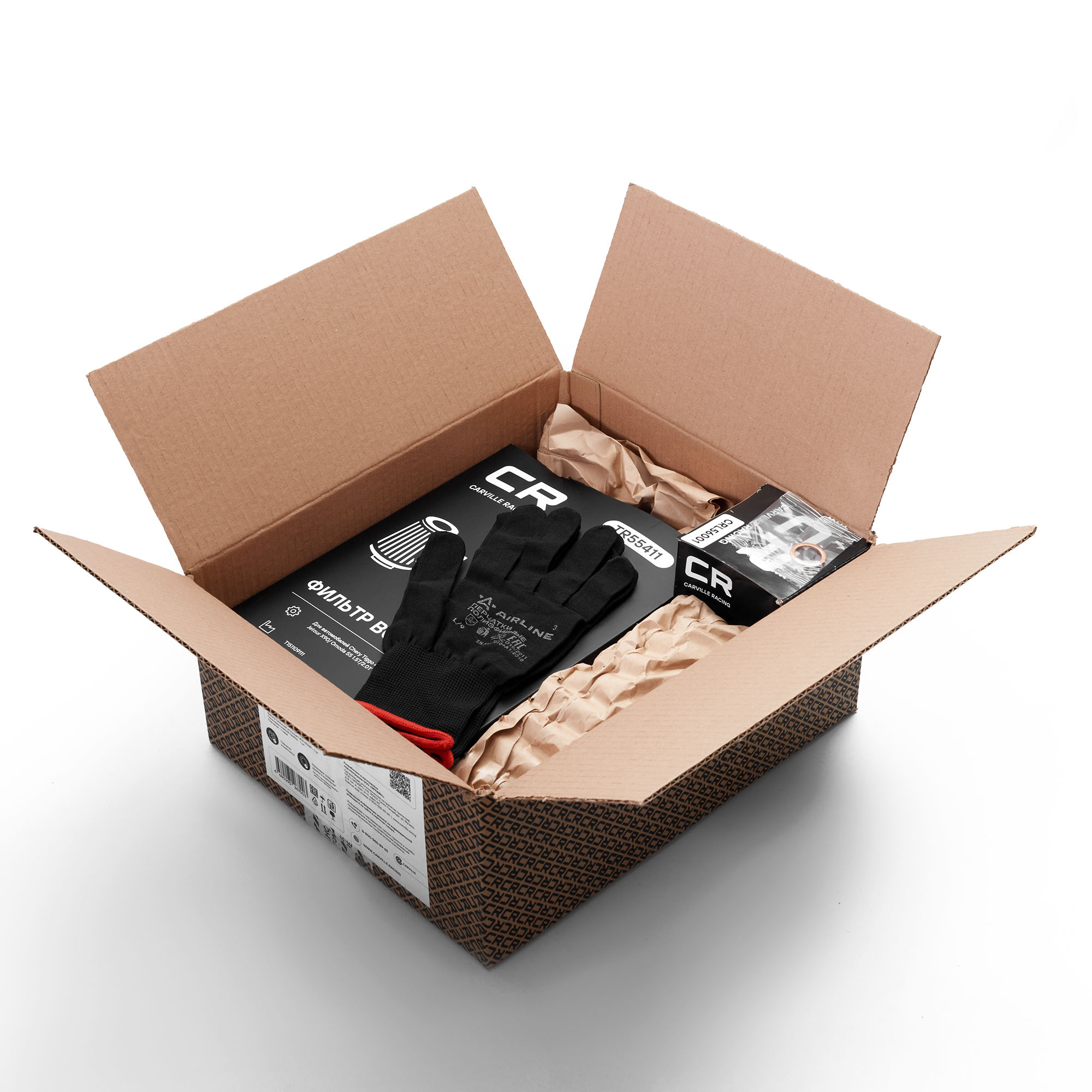 Комплект фильтров для ТО Chery Tiggo 4/4Pro/7/7Pro/7ProMax/8/8Pro/Omoda C5/Exeed LX 1.5T Carville Racing CRKIT1009 480-1012010 T151109111 T158107011