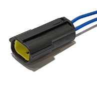 Разъём 2 pin с проводами для компрессора кондиц. Лада Granta, Kalina, X-Ray, Datsun On-Do