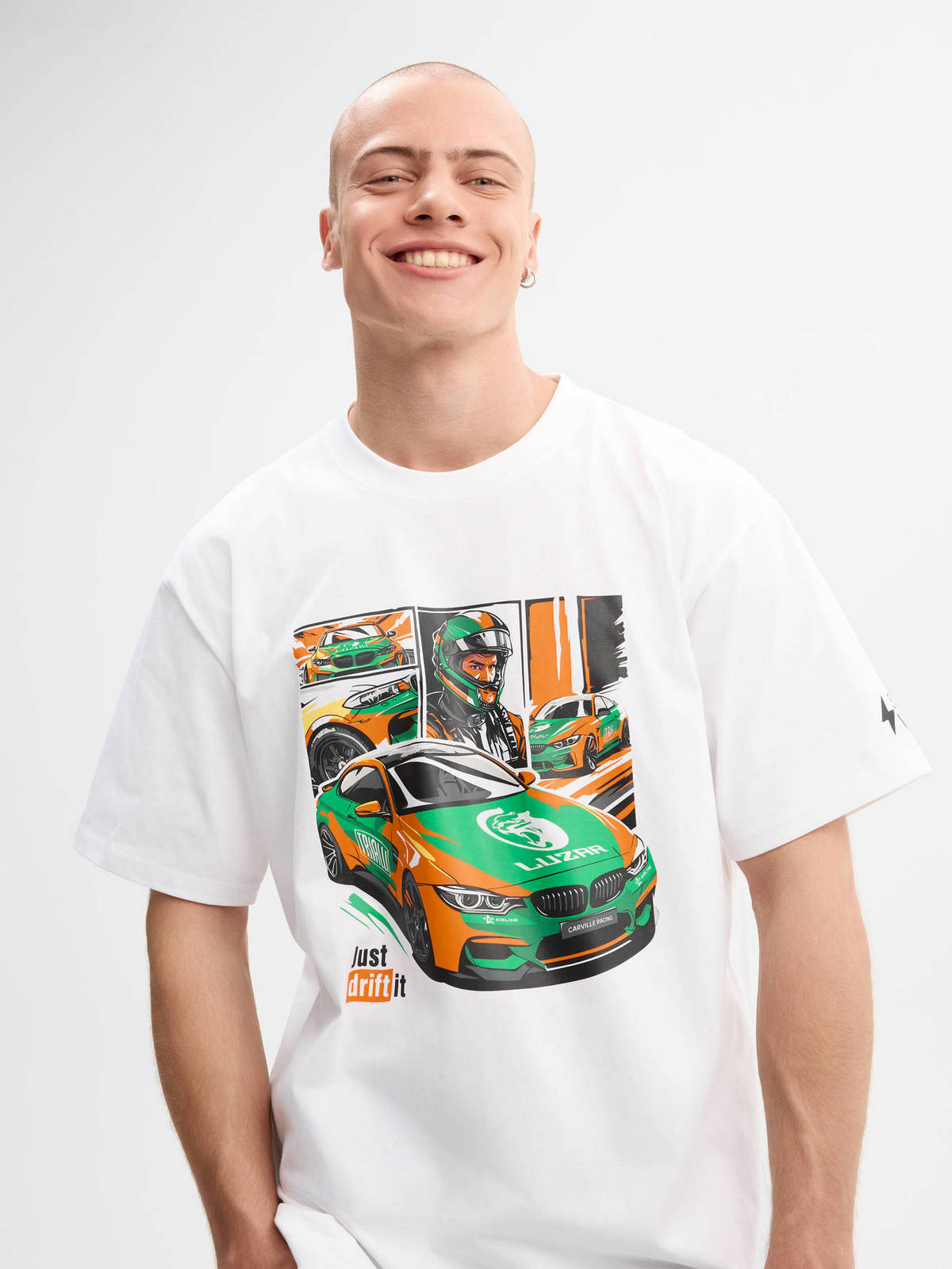 Футболка взрослая унисекс BMW Carville Racing 1CR69 