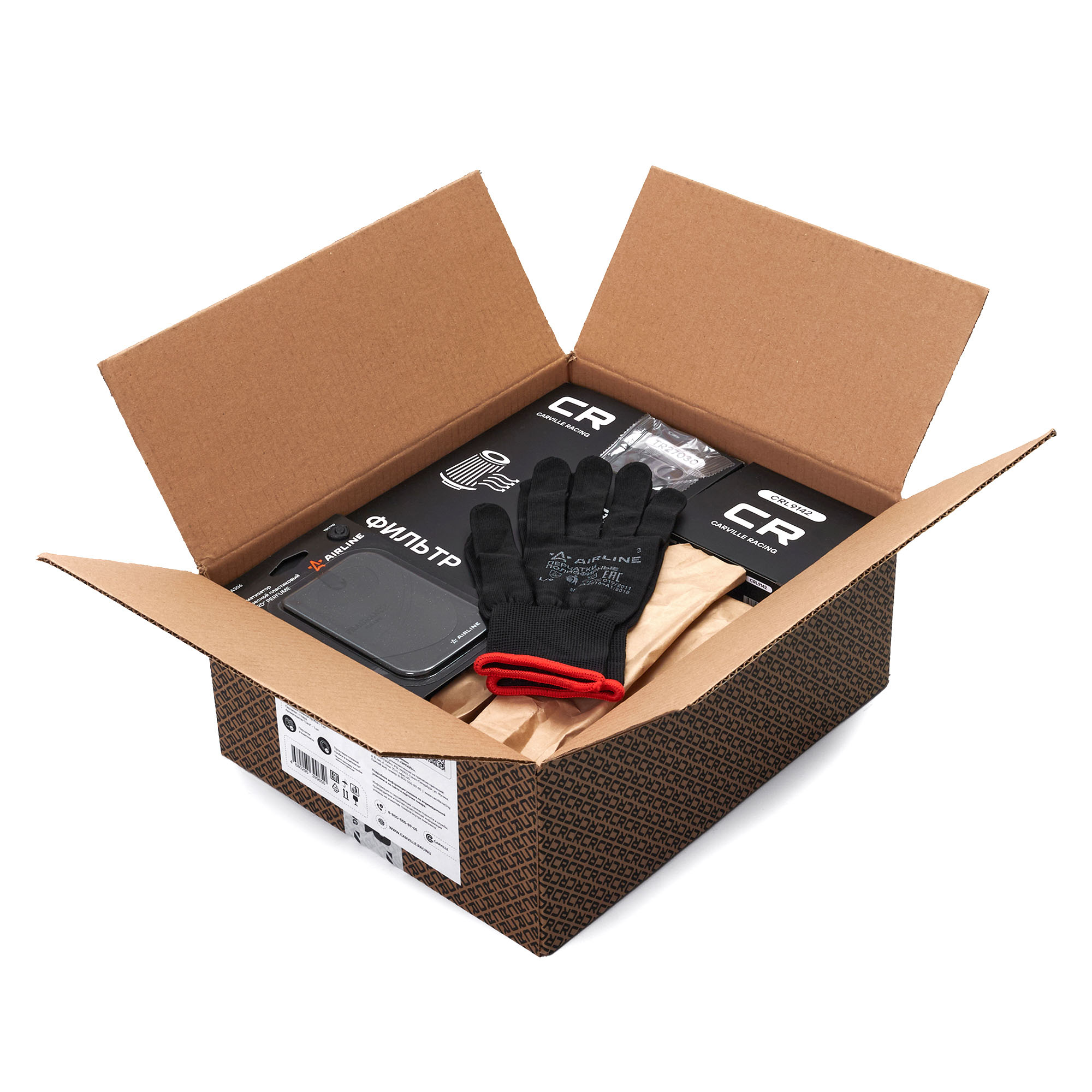 Комплект фильтров для ТО Лада Vesta (15-)/XRay (16-) двигатели 21129, 21179 Carville Racing CRMP001 2108-1012005 165460509R 272773151R