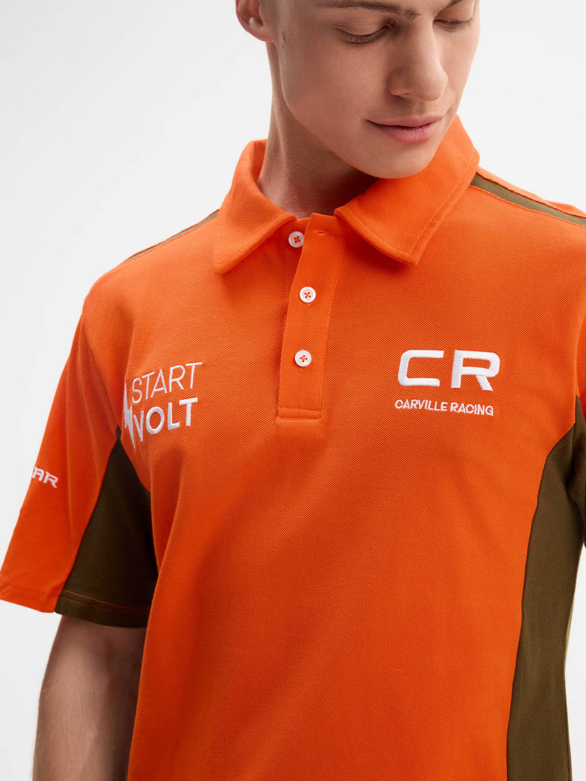 Поло из хлопка Carville Racing Carville Racing 3CR06 