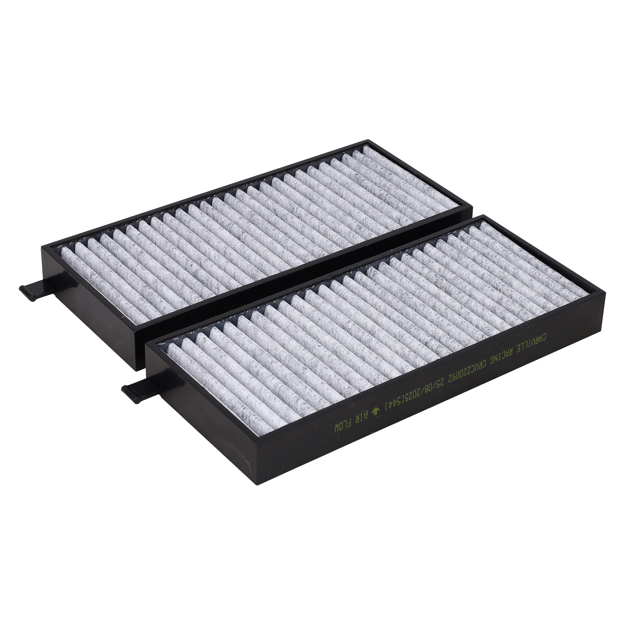 Фильтр салонный угольный для автомобилей SsangYong Kyron (05-)/Actyon (05-)/(10-)/Actyon Sports (06-)/(12-) 2 шт. Carville Racing CRVC220092 68111-091A0 68111-09530