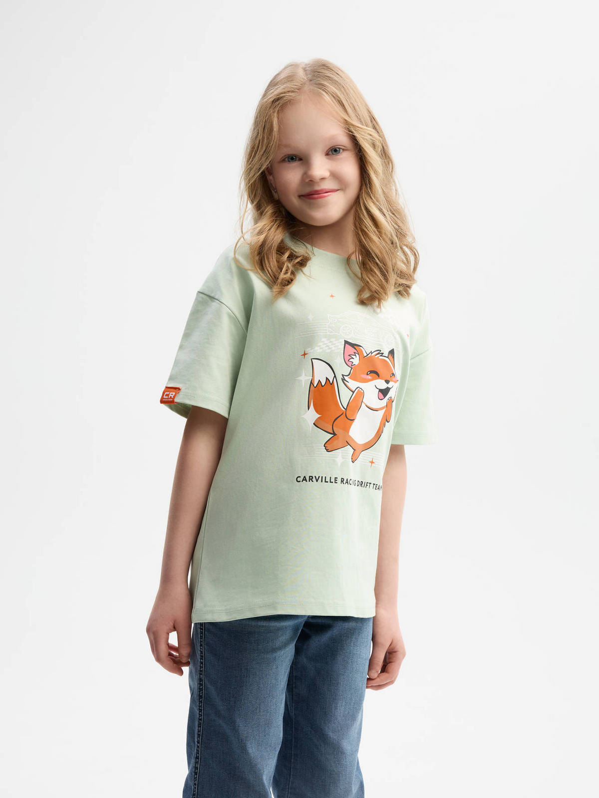 Футболка детская лиса Carville Racing 1CR38 