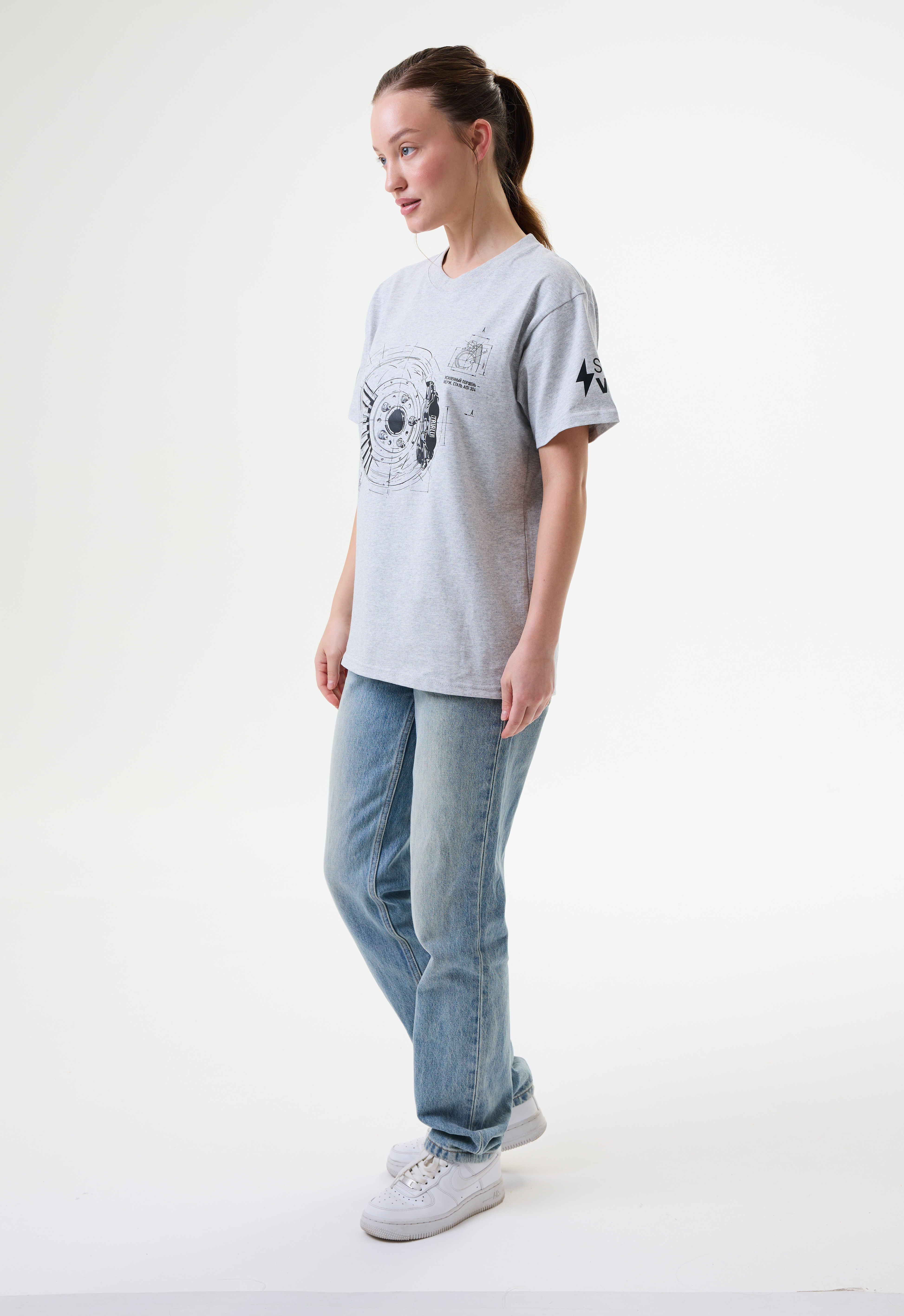 Футболка взрослая унисекс Диск Trialli Carville Racing 1CR62 