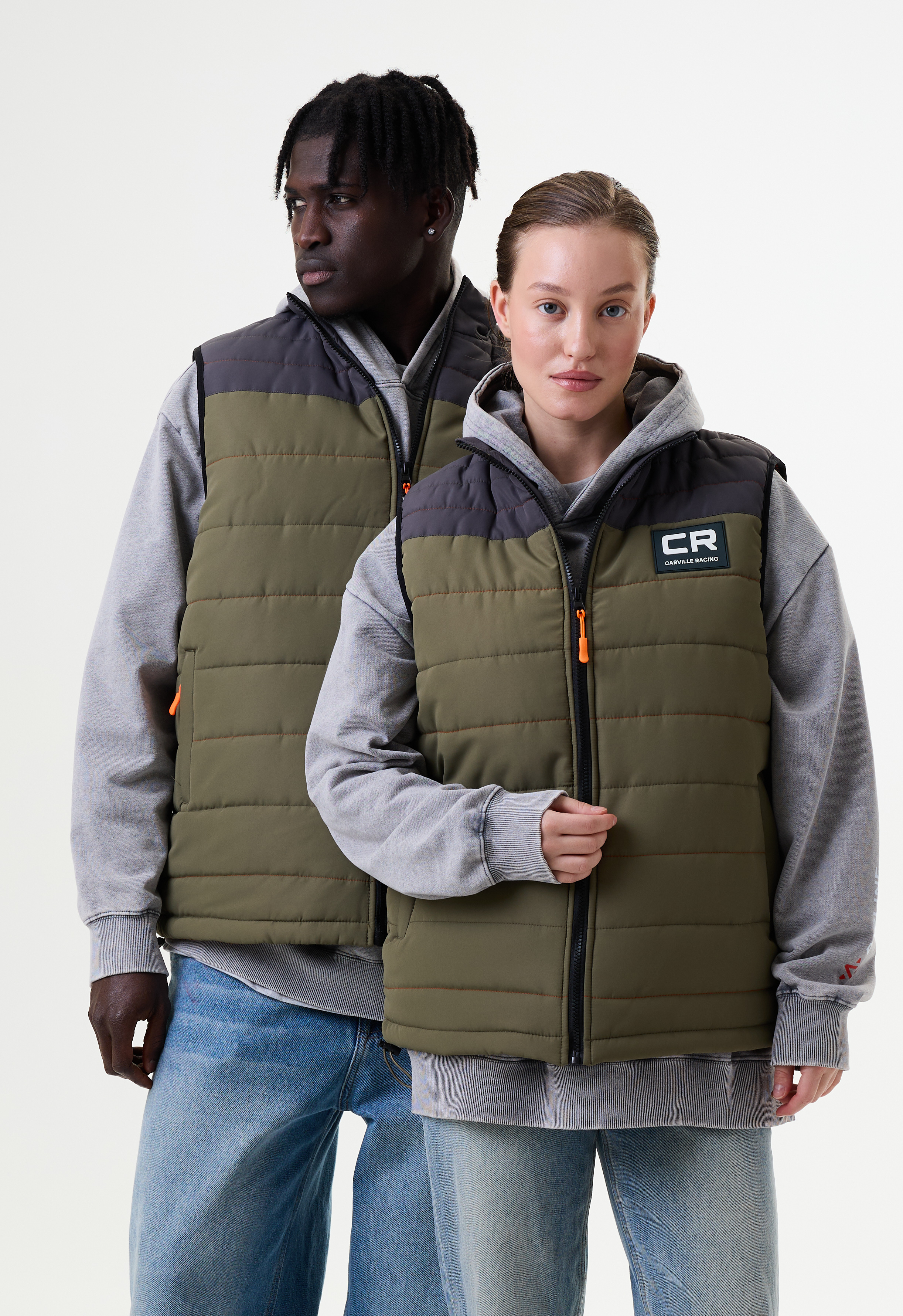 Стеганый жилет унисекс Carville Racing 5CR06 