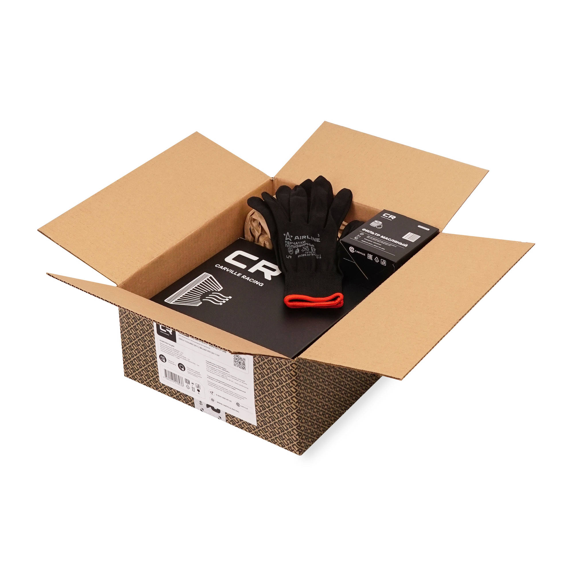 Комплект фильтров для ТО Geely Coolray (20-)/Belgee X50 (23-) 1.5T Carville Racing CRKIT1015 1056028700 2032040500 8025530000 1056020700