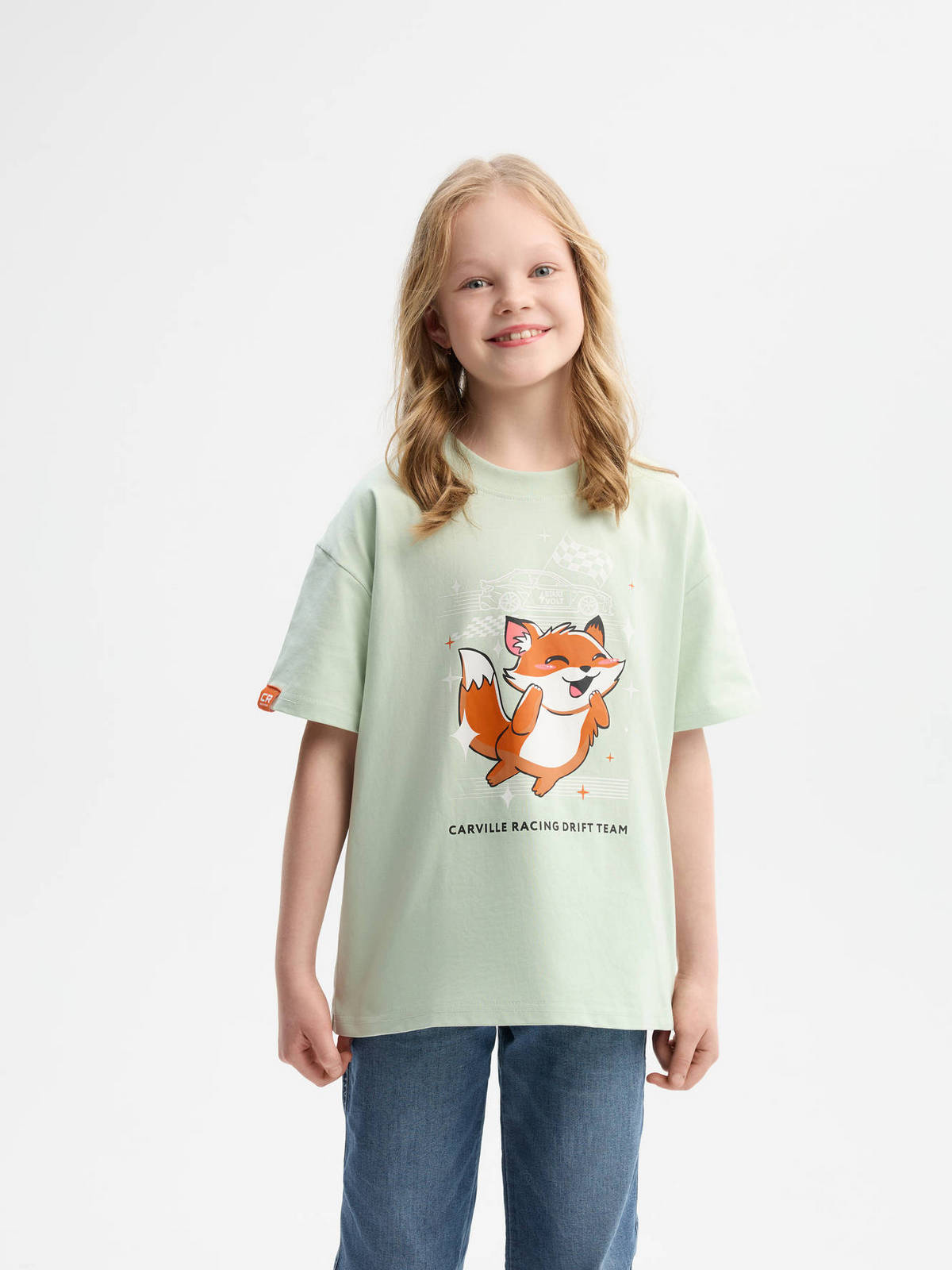 Футболка детская лиса Carville Racing 1CR38 