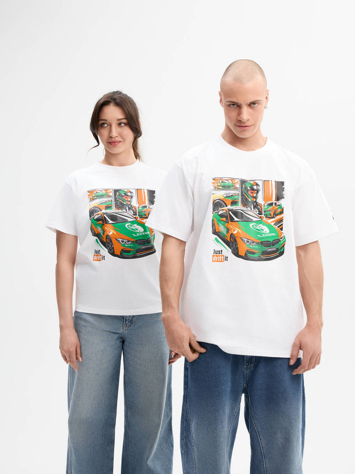 Футболка взрослая унисекс BMW Carville Racing 1CR69 