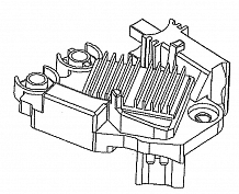 Регулятор напряжения генератора для автомобилей BMW X3 E83 (03-) 3.0i/VAG Touareg (04-) 3.0TDI (тип Valeo)