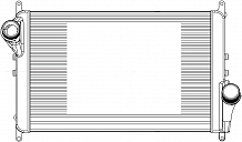ОНВ (радиатор интеркулера) для а/м Kia Mohave (19-) 3.0TD