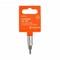 Головка 1/4" DR со вставкой TORX с отверстием TX15, 38мм