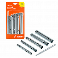 Набор ключей трубчатых 6 пр. (8х9, 10х11, 12х13, 14х15, 16х17мм) блистер