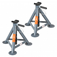Стойка опорная 8т 385-600мм, пальцевый механизм, 2 шт.