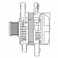 Генератор для автомобилей Toyota Land Cruiser Prado J150 (09-) 4.0i 130A