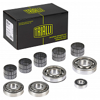 Ремкомплект КПП полный для автомобиля ГАЗ 3302 (с 2003 г.) с коническими подшипниками (только подшипники)