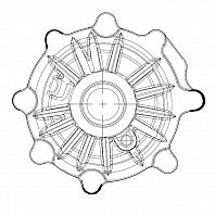 Насос водяной для автомобилей Hino 300 (11-) 4.0D E-5 [N04C]