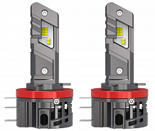 Лампа светодиодная H15 COMPACT, 23Вт, 4400Лм (2200Лм x 2), 6500К (Белый), 12В, комплект 2 шт.