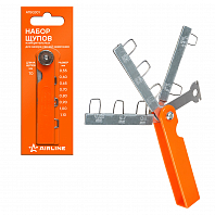 Щуп измерительный для зазора свечей, набор 8пр (0,55-1,1мм, L-75мм, пласт корпус) блистер