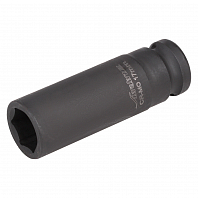 Головка ударная торцевая 1/2"DR шестигранная 17мм L=78 мм