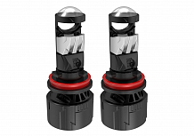 Лампа светодиодная H11/H8 ECO LENS, 45Вт, 5700Лм (2850Лм x 2), 6500К (Белый), 12/24В, комплект 2 шт. МП-серия