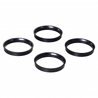 Кольцо центровочное для литого диска 66.1-60.1мм, комплект 4 шт., пластик