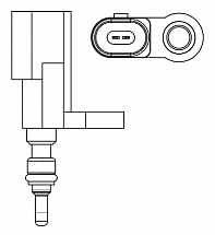 Датчик температуры для автомобилей VW Polo (15-)/Tiguan (16-)/Skoda Rapid (15-)/Karoq (17-)/Kodiaq (16-)