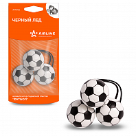 Ароматизатор подвесной "Футбол" Черный лед