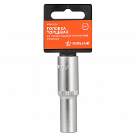 Головка торцевая 1/2" двенадцатигранная 11мм глубокая, пласт. подвес