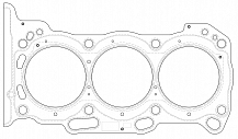 Прокладка ГБЦ для а/м Toyota Highlander (07-)/Lexus RX (08-) 3.5i (прав.) [2GR]