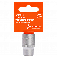 Головка торцевая 1/2" DR шестигранная 12мм пласт. подвес